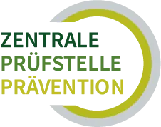 Logo der Zentralen Prüfstelle Prävention